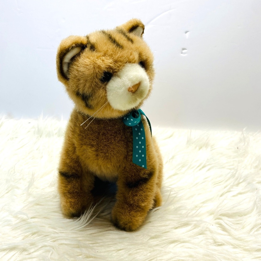 Gund Vintage 1998 Cataline Tiger Striped Cat Item 1136 Retired 8.5 inch